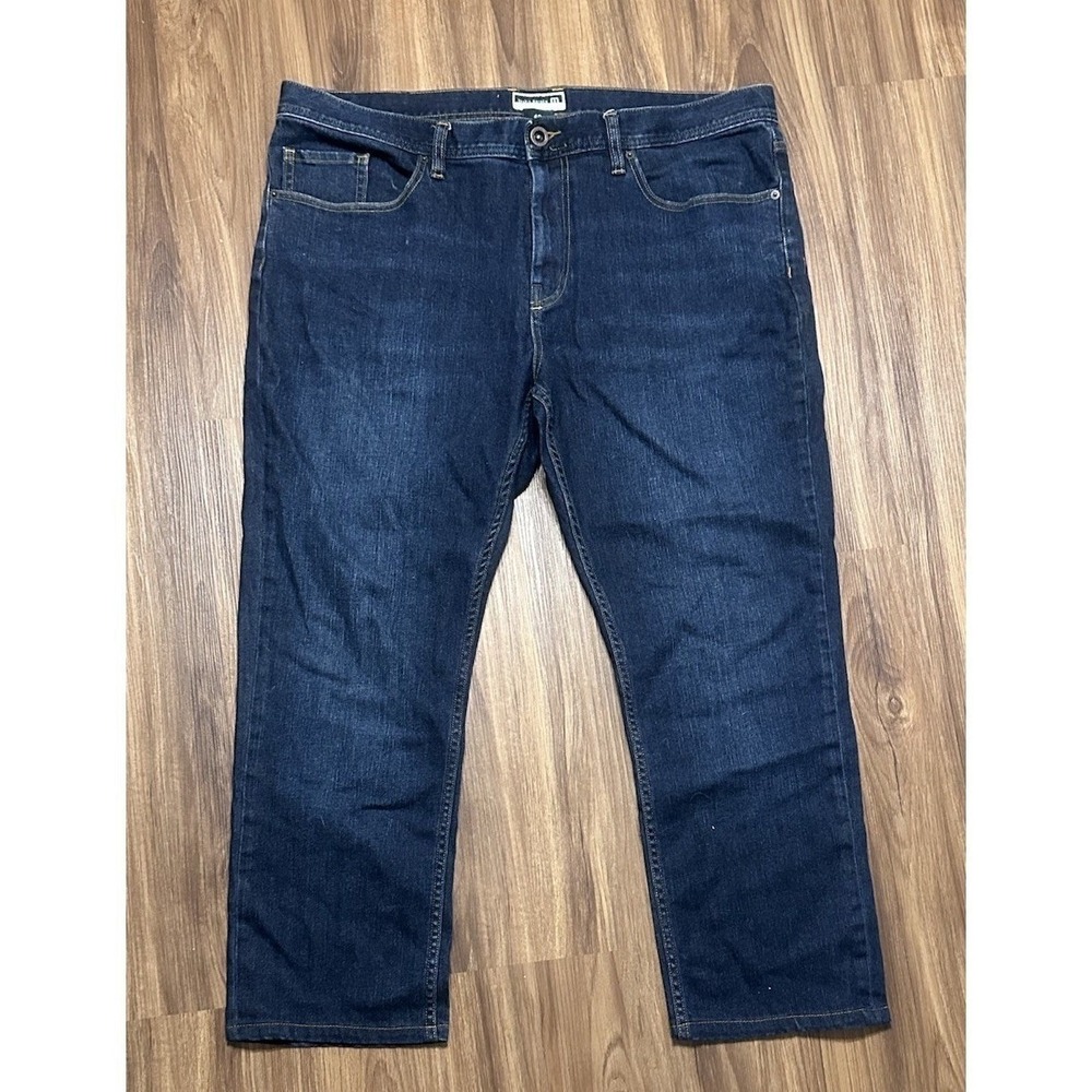 Travis Mathew Legacy Stretch Straight Dark Wash Denim Jeans Men's Sz 40x27**